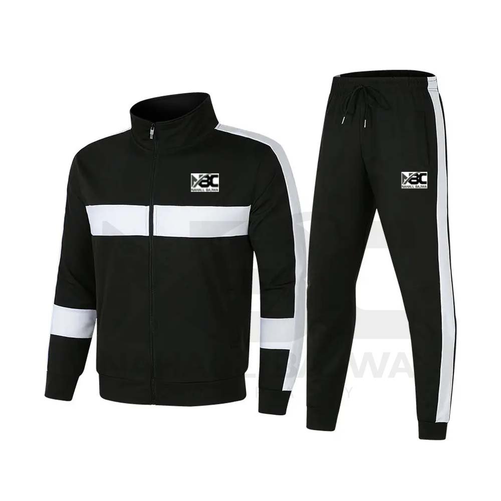 Hot Sale Custom Logo Casual zip up sweatsuits Jogger Set two piece nylon track suit Cargo Tracksuit For Men Sets