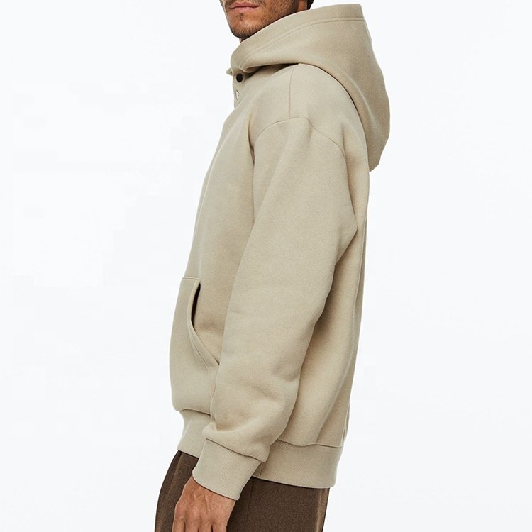 Hot selling private label embroidery chenille embroider thick men's oversized pullover hoodie for fall winter