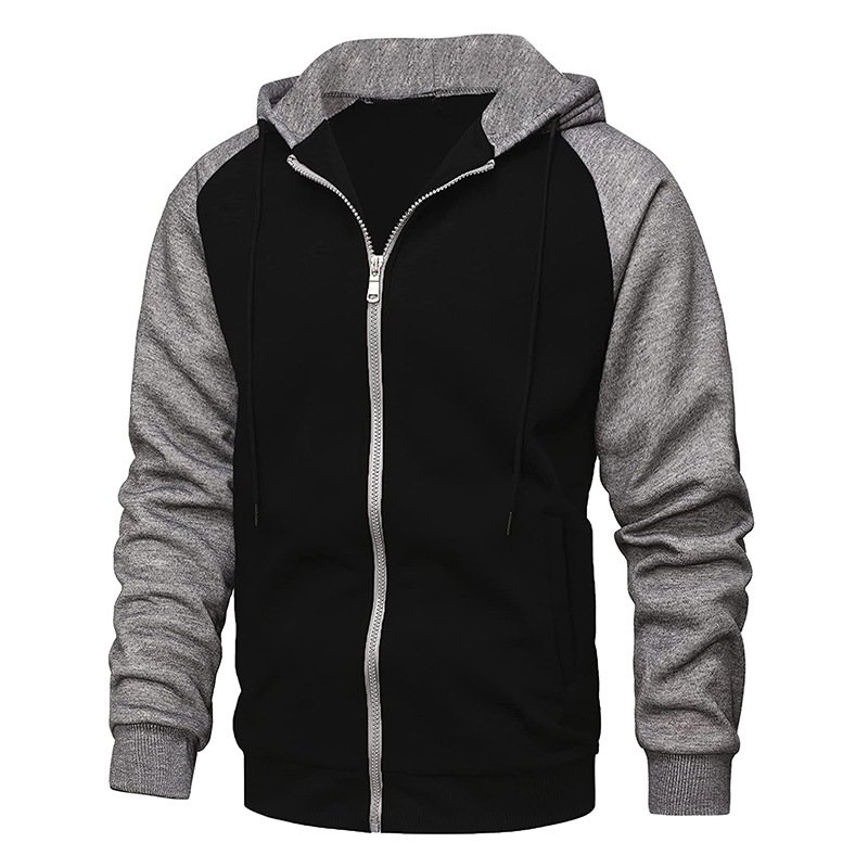 Men's Zipper Hoodie Sweatshirt Men's Customize Blocked Hoodies Oversized Pullover hoodie for Men Clothing Custom Made