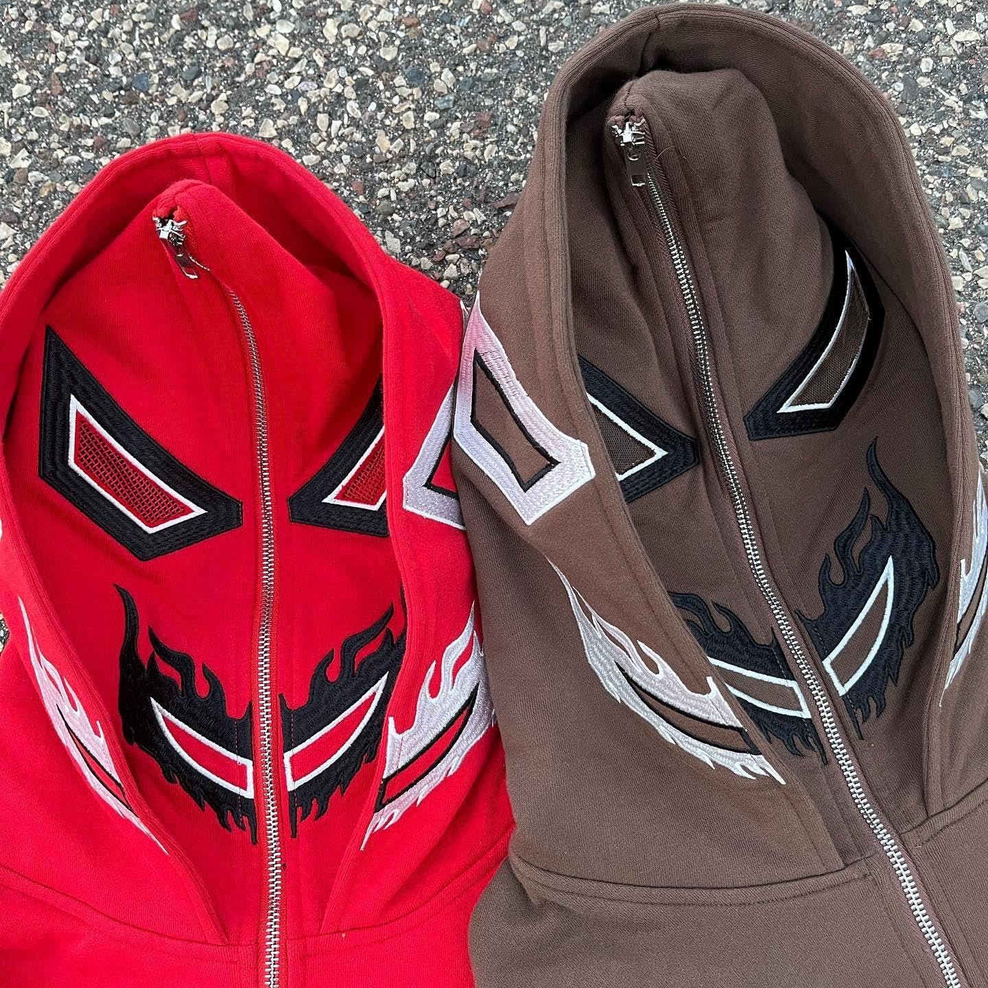 Cotton Oversize Blanks Zip Up Hoodie Custom Rhinestone Embroidery Full Face Zip Up Mens Hoodie Puff Print Full Zip Up Hoodie