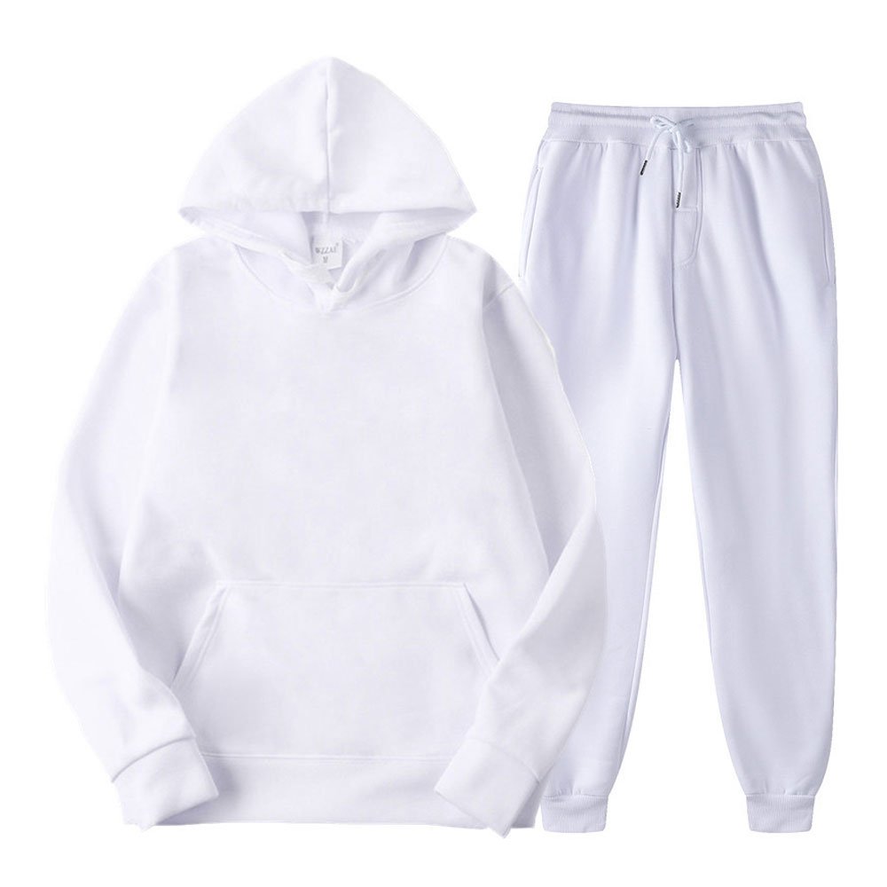 Autumn And Winter Fashion Brand Men Tracksuit New Men's Hoodies + Sweatpants Two Piece Suit Casual Sets