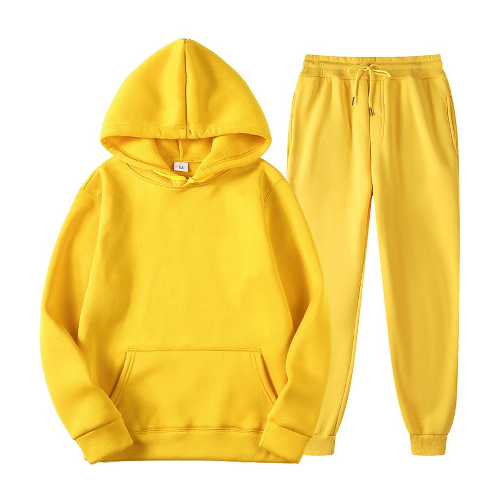 Autumn And Winter Fashion Brand Men Tracksuit New Men's Hoodies + Sweatpants Two Piece Suit Casual Sets