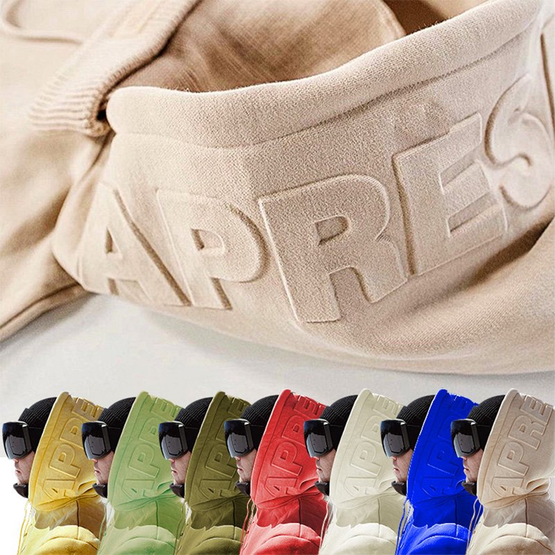 Custom high quality heavyweight 100% cotton plus size essential oversized Y2K embossed men's hoodies sweatshirts manufacturers