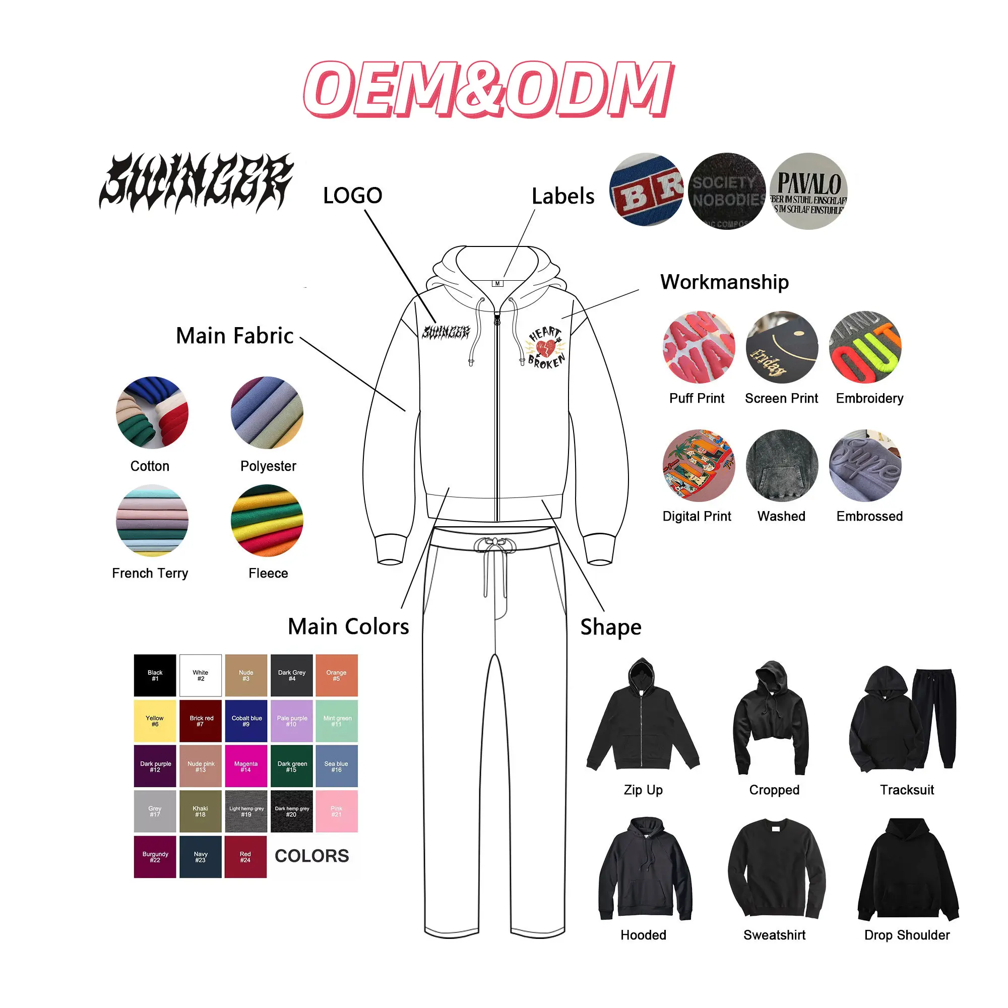 Custom high quality heavyweight 100% cotton plus size essential oversized Y2K embossed men's hoodies sweatshirts manufacturers
