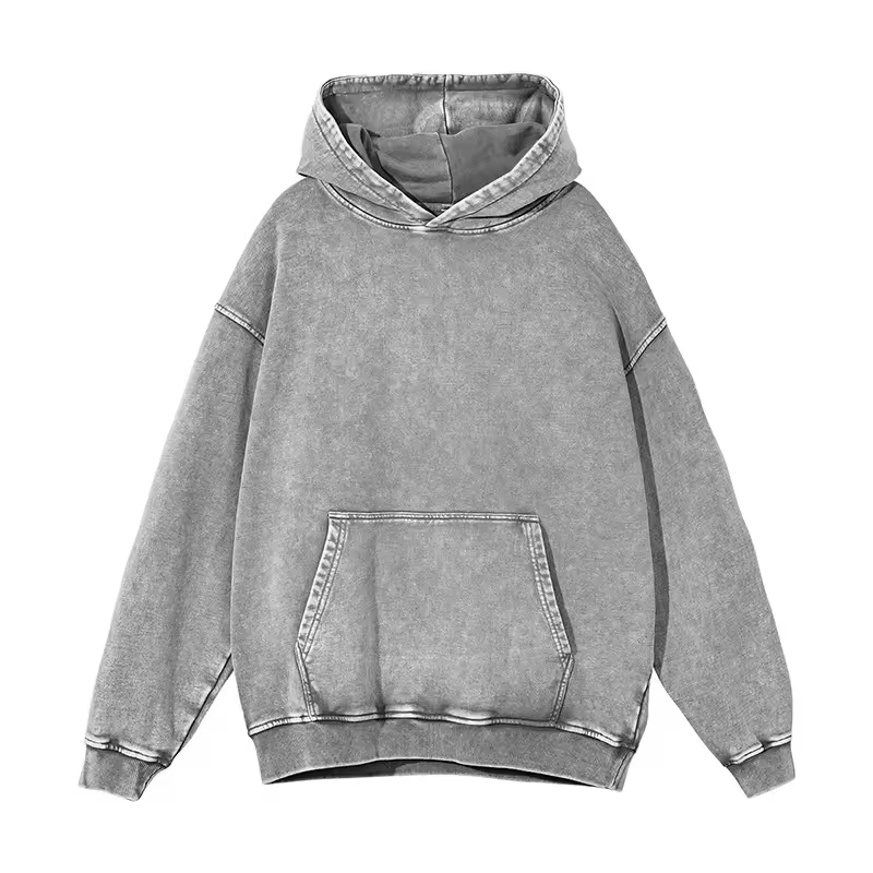 Custom Hoodies Men's 100% Cotton Heavy Weight Sweatshirts Luxury Quality Oversized Streetwear Pullover Hoodies For Men