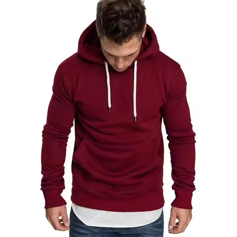 Custom Logo Multi-color Cotton High Quality Men's Hoodies & Sweatshirts