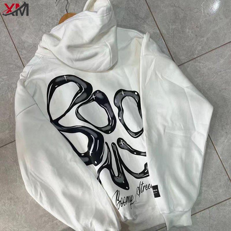 Manufacturer Cotton Plus Size Unisex Pullover Printing Fashion Men Custom Logo Embroidery Sweatshirt Women 500 Gsm Hoodies