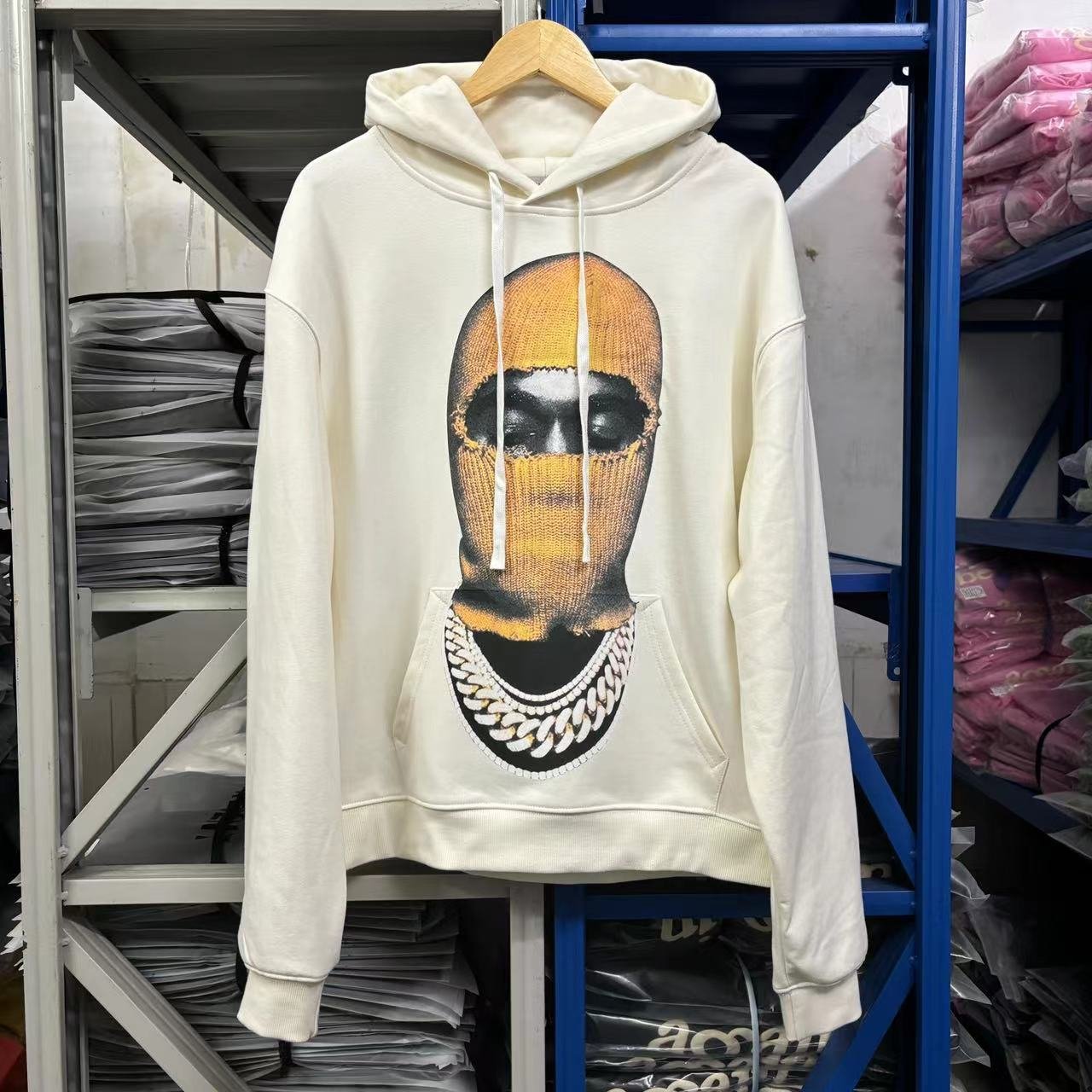 Luxury Branded Clothes High Quality 100% Cotton Pullover Streetwear IH NOM UH NIT Men's Hoodies & Sweatshirts