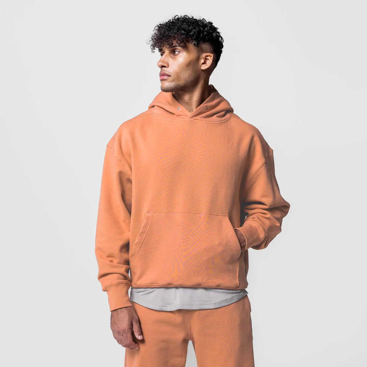 2023 New Cotton Casual Sweatpants and Hoodie Set Loose Plus Size Street Wear Joggers Set Hip Hop Fashion Sweatsuit Man