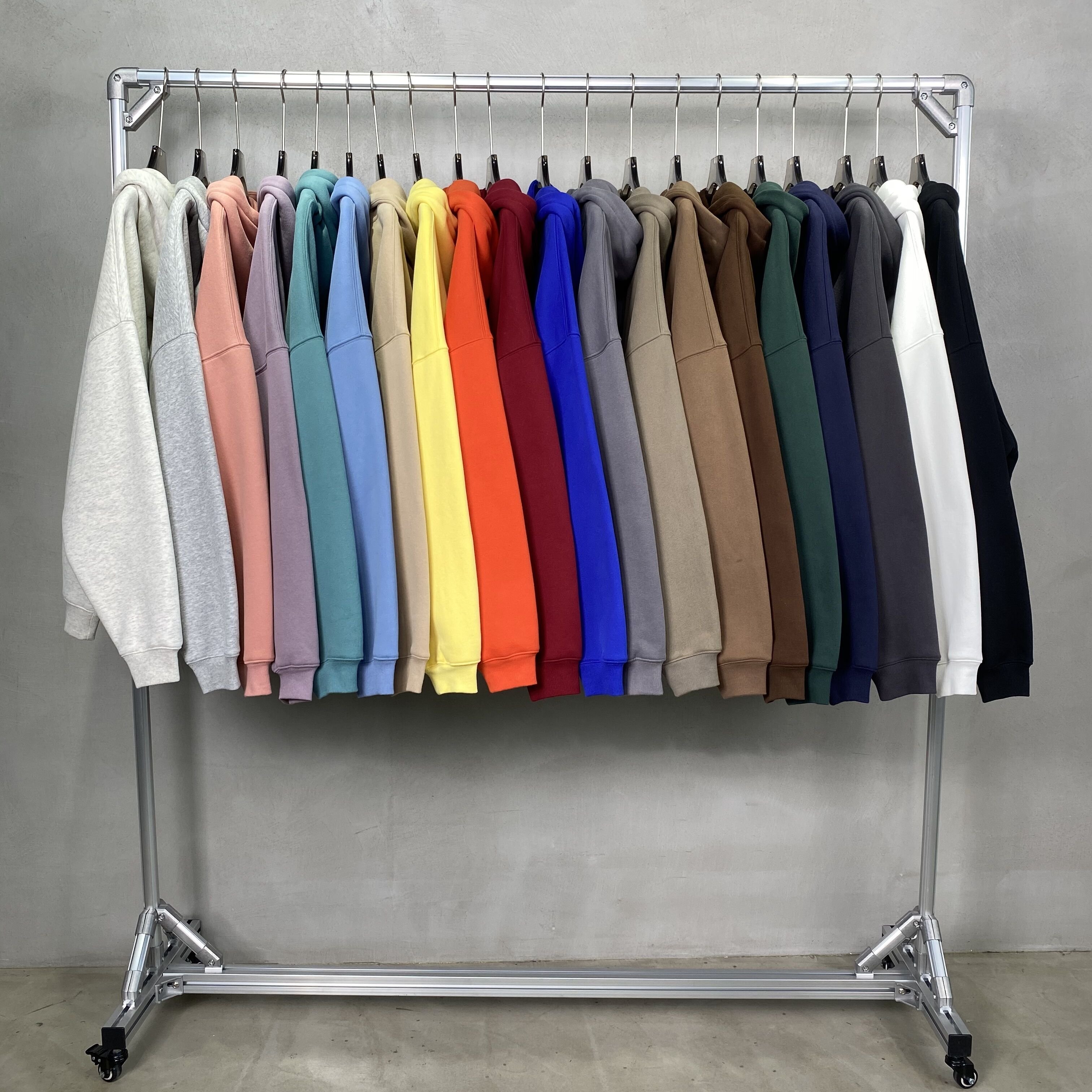 High Quality Wholesale Unisex Streetwear Men's Hoodies Pullover Custom Hoodies Embroidery Logo Oversized Hoodies