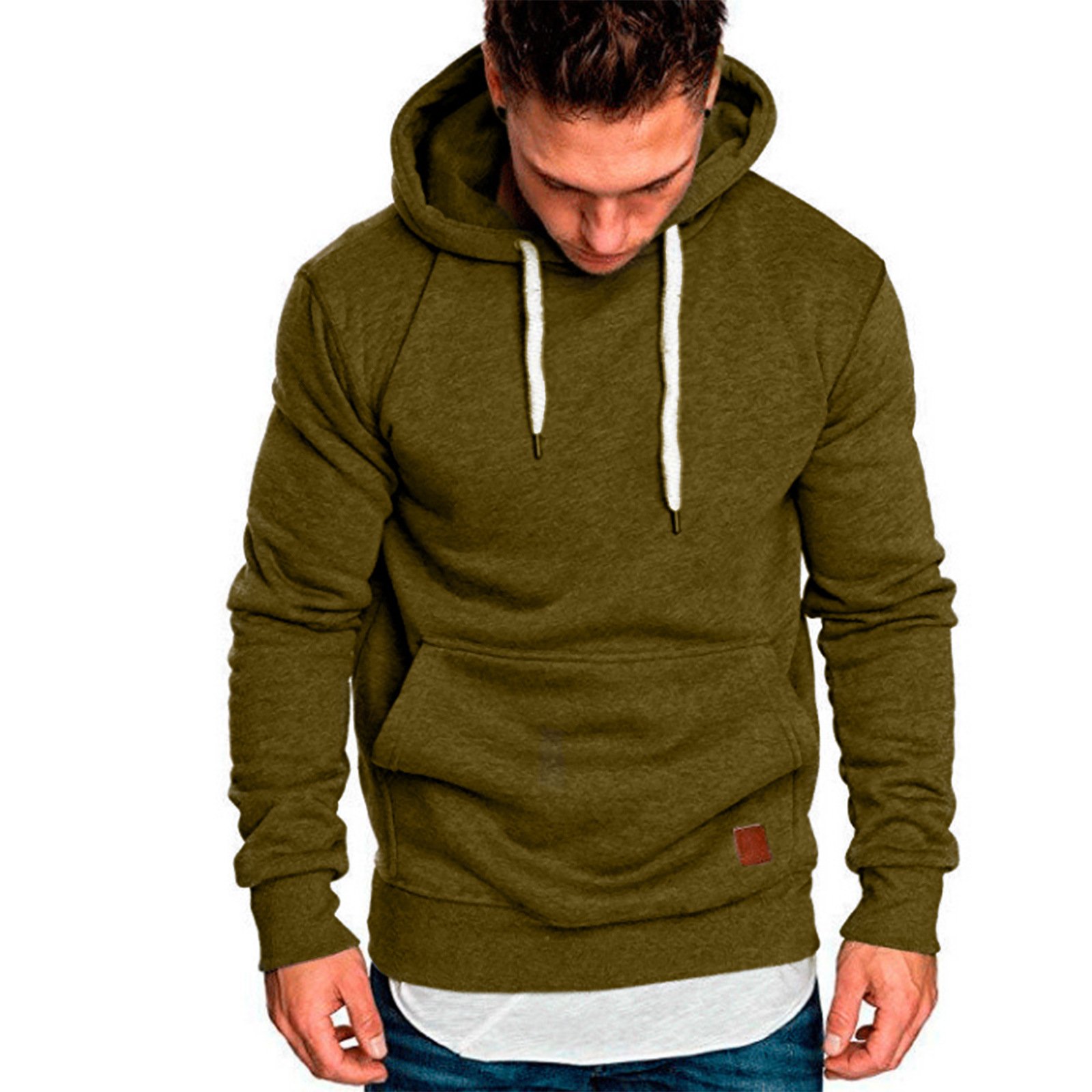 Best Quality Men'S Pull Oversize Hoodie Embossed Men'S Hoodies Sweatshirt