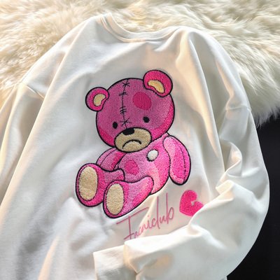 oem high quality cotton oversized blank fashion streetwear custom French Terry chenille embroidery logo pullover mens hoodie