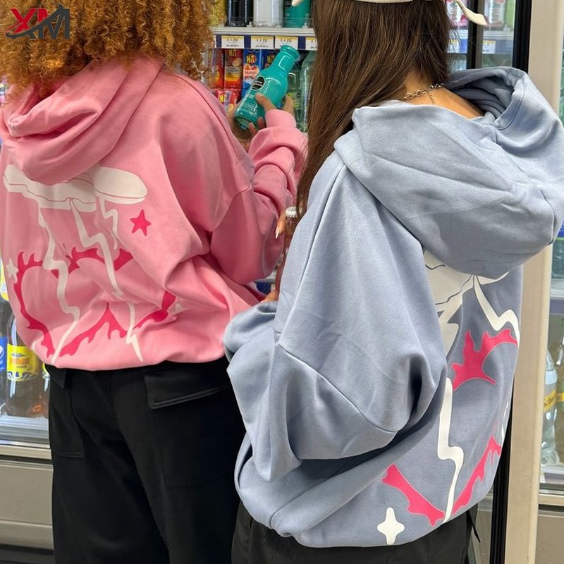 Hot Sell Unisex Cotton Sublimation Men Printing Sweatshirt Embroidery Custom Logo Pullover High Quality Hoodie