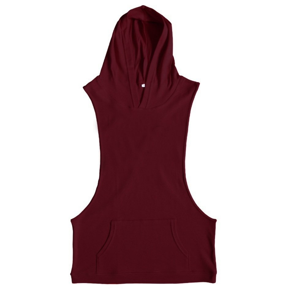 unisex bodybuilding pullover hoody sweatshirt oversized wholesale custom logo printing mens muscle gym fitness sleeveless hoodie