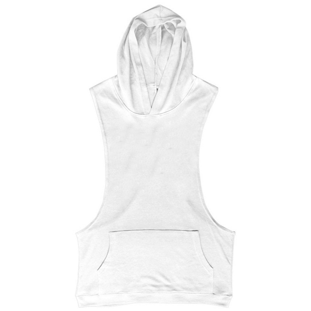 unisex bodybuilding pullover hoody sweatshirt oversized wholesale custom logo printing mens muscle gym fitness sleeveless hoodie