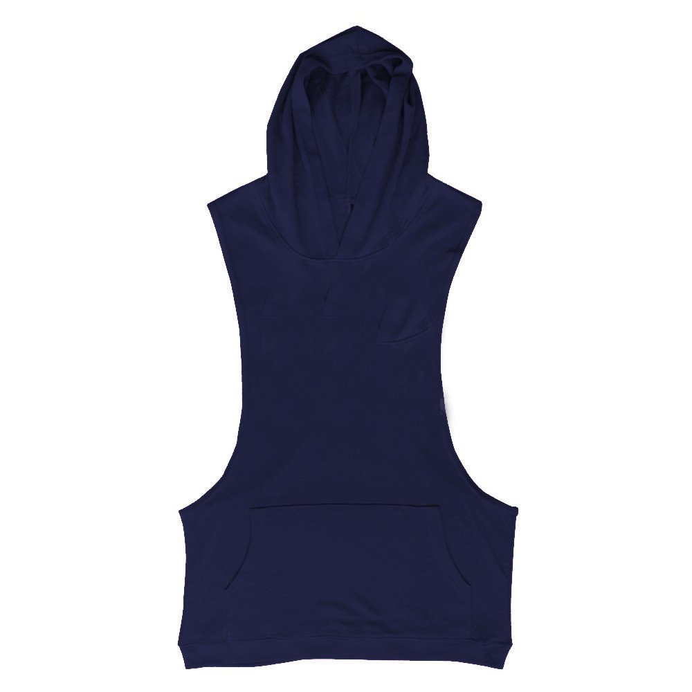 unisex bodybuilding pullover hoody sweatshirt oversized wholesale custom logo printing mens muscle gym fitness sleeveless hoodie