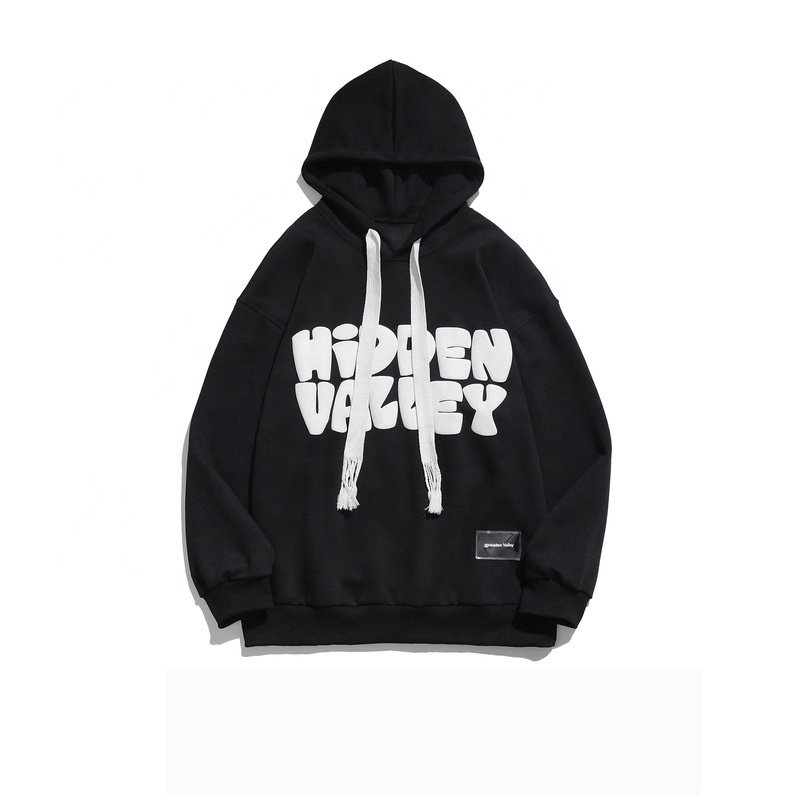 Hoodie Manufacturers Puff Printing Men's Hoodie Sweatshirts