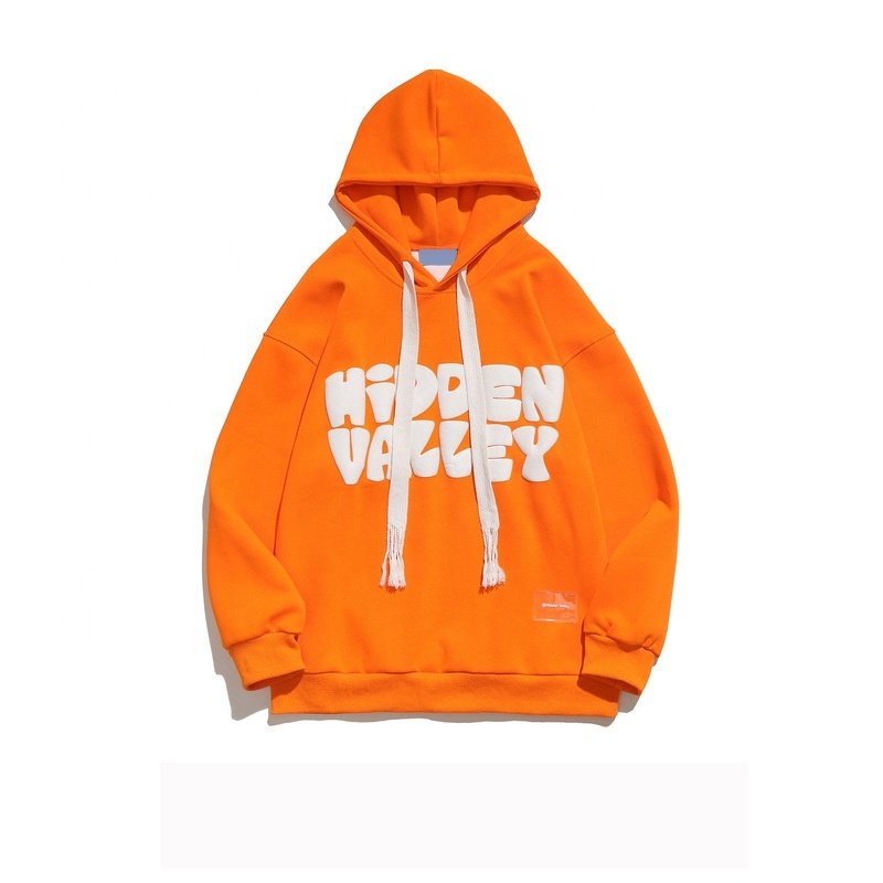 Hoodie Manufacturers Puff Printing Men's Hoodie Sweatshirts