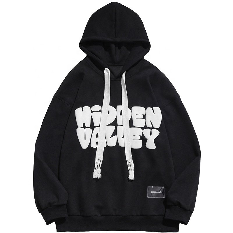Hoodie Manufacturers Puff Printing Men's Hoodie Sweatshirts