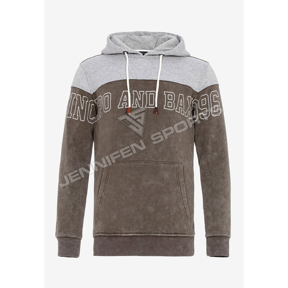 OEM Custom Logo Winter Acid Washed Twin Color Hoodie 100% Cotton Plain Hooded Unisex Pullover Unlined Hoodie
