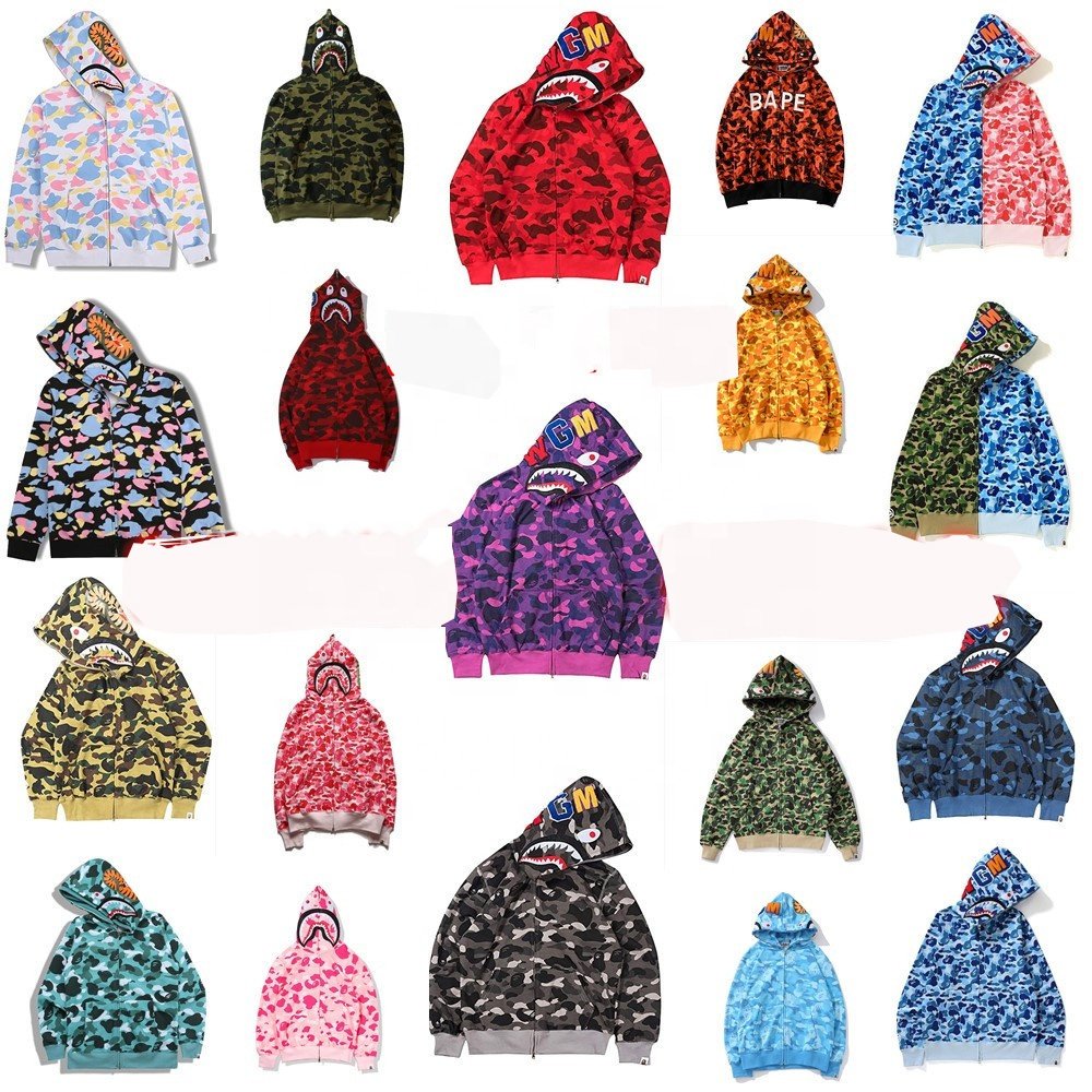 OEM Free Sample Men Sweatshirt Cotton And Polyester Hoodie Chenille Embroidery Full Zip Up Oversize Pullover Hoodie