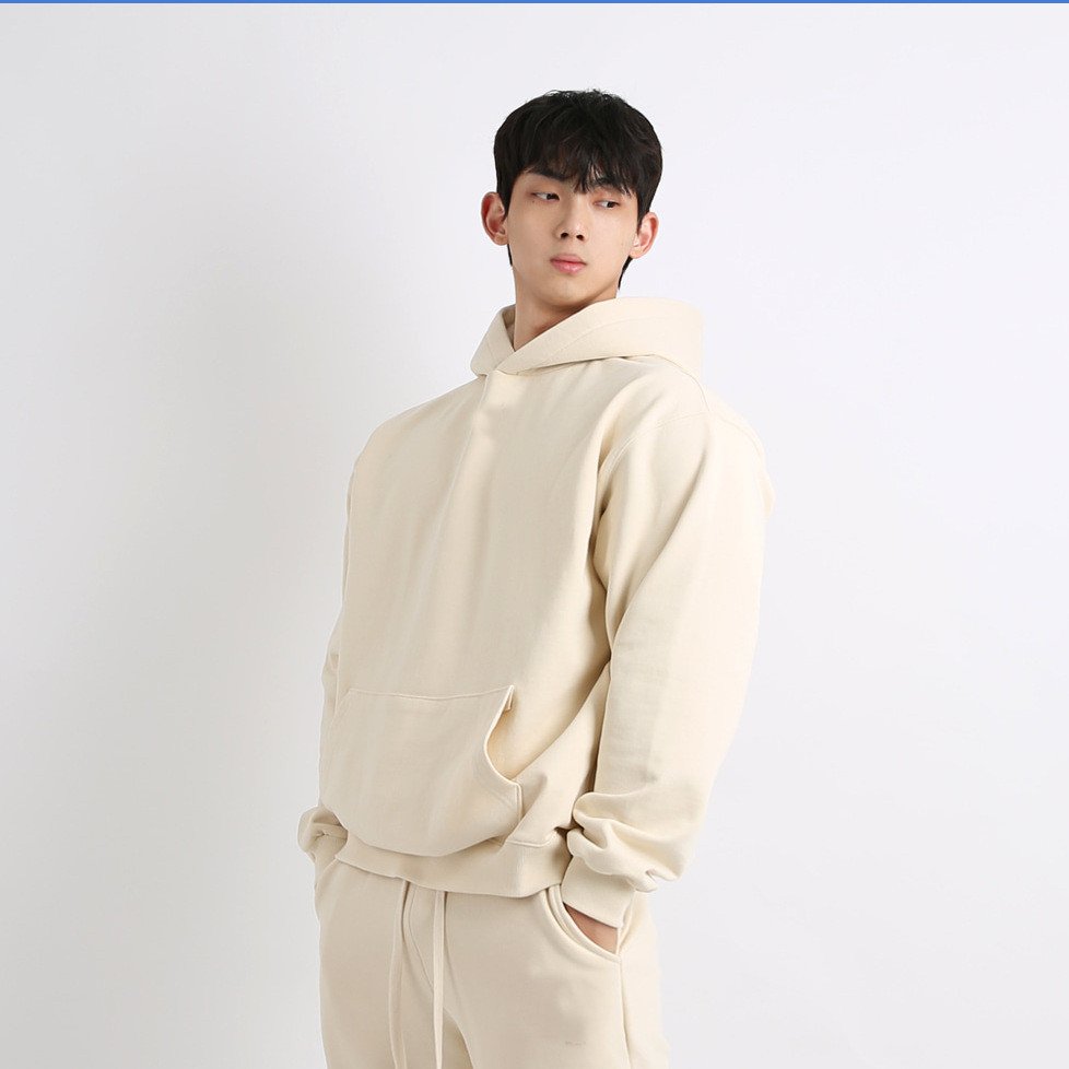 Fashion Custom logo Oversized Plain Pullover Cotton polyester men's hoodies sweatshirts pullover blank hoodie