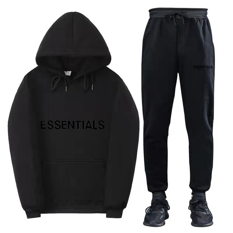 Custom Training Joggers Embroidery Tracksuits For Men Slim Fit Cotton Cargo Puff DTG screen printing men's hoodies & sweatshirts