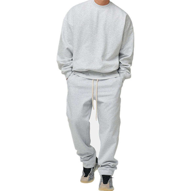 High Quality Sports Soft Fabric Men Cotton Sweat Pants And Hoodie 2 Piece Set Tracksuits for Men Jogging