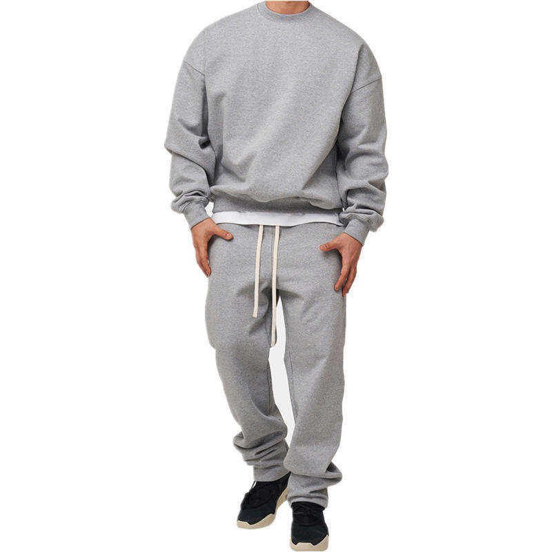 High Quality Sports Soft Fabric Men Cotton Sweat Pants And Hoodie 2 Piece Set Tracksuits for Men Jogging