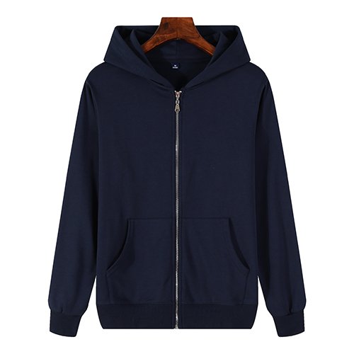 Wholesale Blank High Quality Hoodies Custom Logo Zipper-Up Jacket Fleece Fabric Oversize Men Hoodie