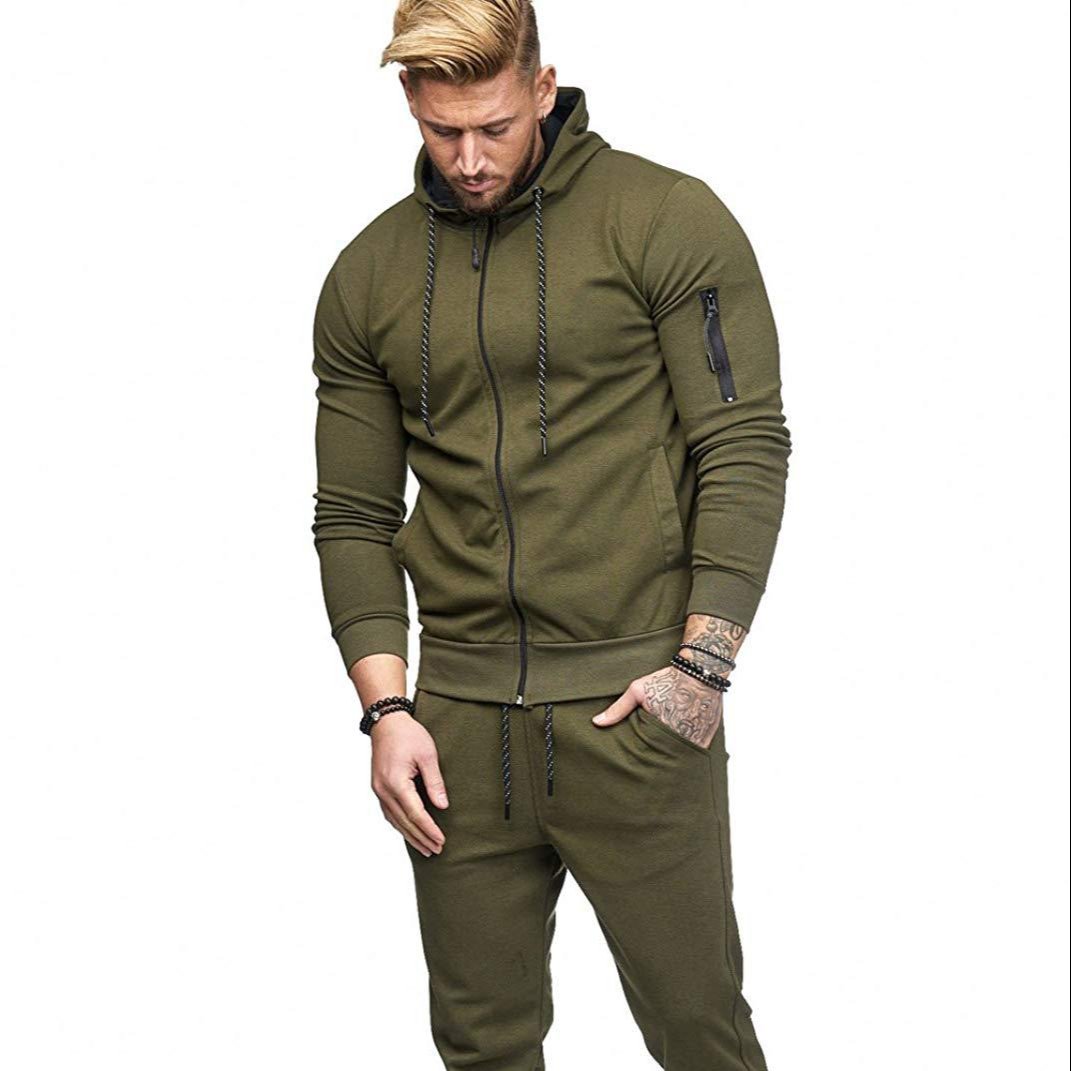 Men's sweatsuit New Design Casual Training Wear Fitness Wear Men's Jogging Wear Suit men's hoodies & sweatshirts