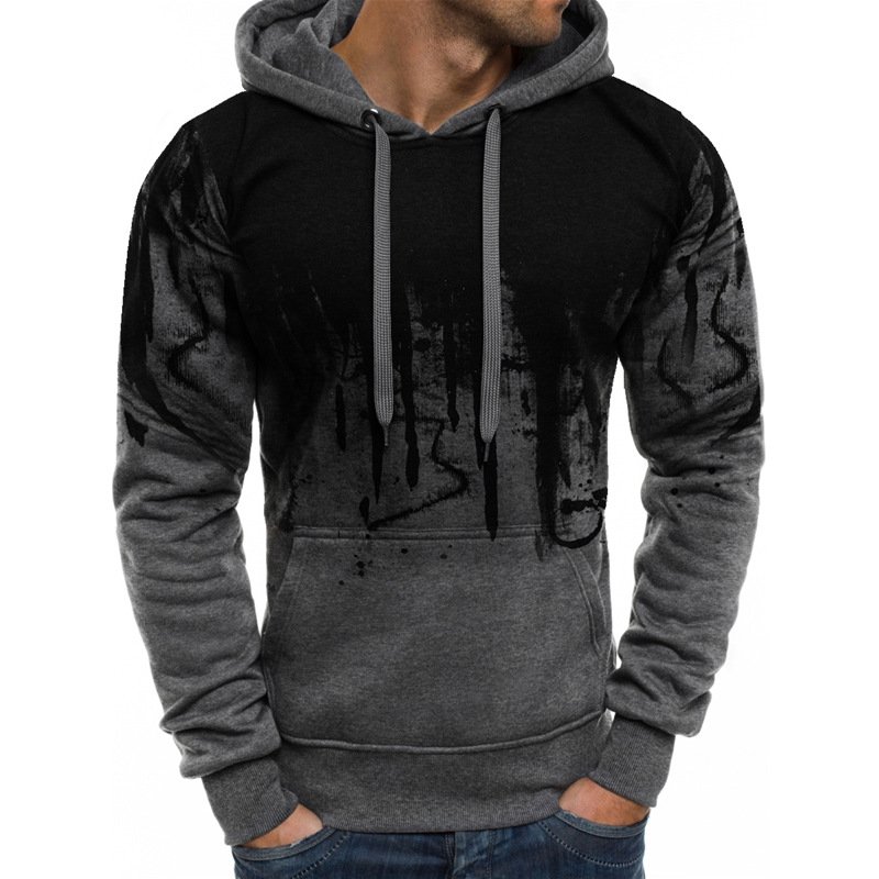 Custom Men's Tracksuit Hoodie and Pants 2 Piece Casual Sportswear Jogger Running Suit Fitness Sweatshirt Hoodies