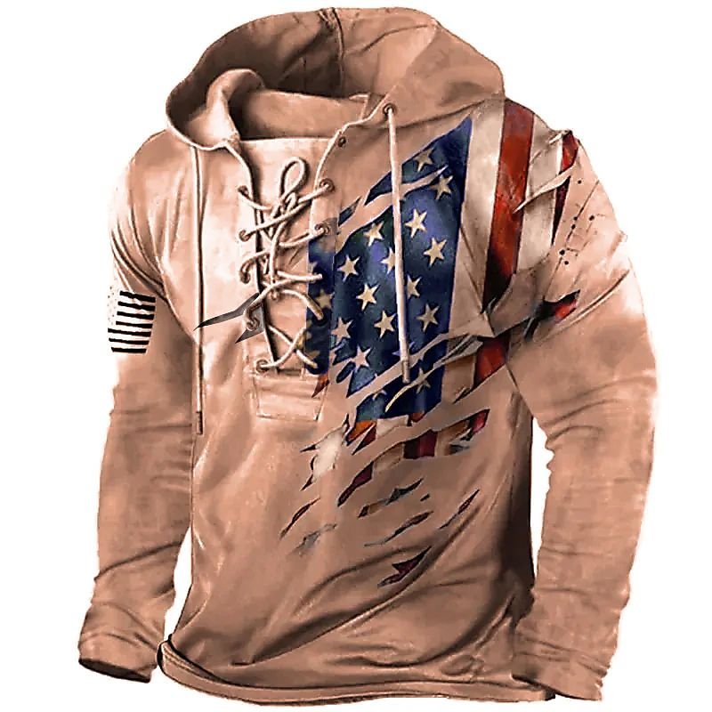Men's Casual Long-Sleeved Pullover Hoodie T-Shirt Printed Sports Fitness Oversized Men's Hoodie For Autumn Pullover Large Size