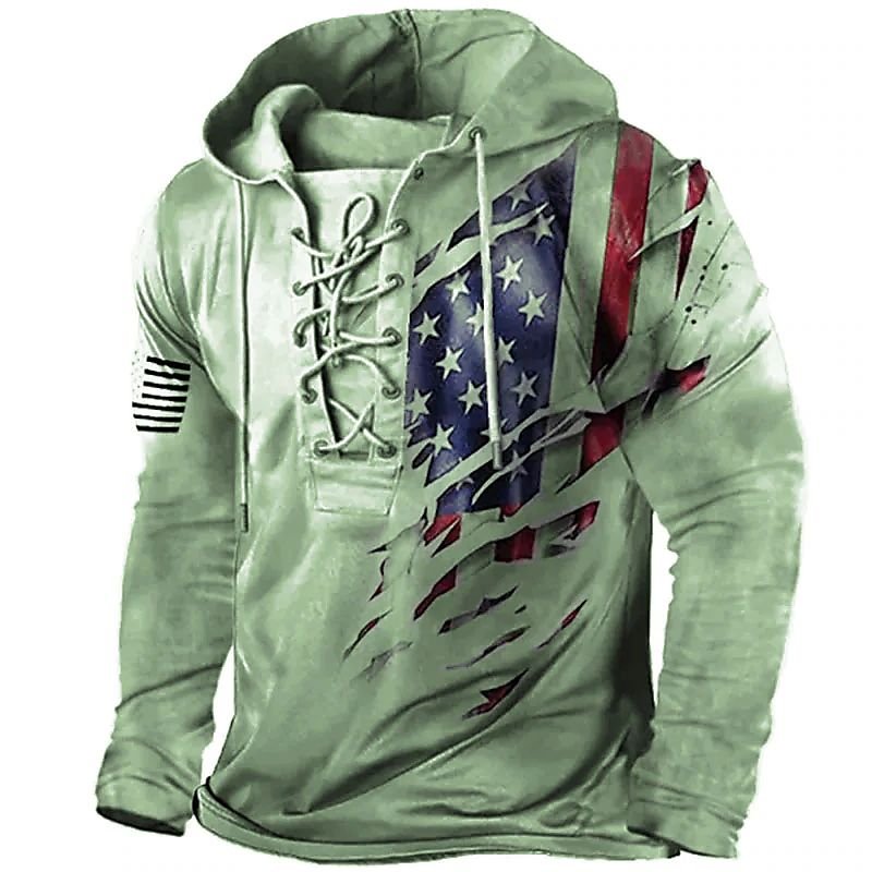 Men's Casual Long-Sleeved Pullover Hoodie T-Shirt Printed Sports Fitness Oversized Men's Hoodie For Autumn Pullover Large Size