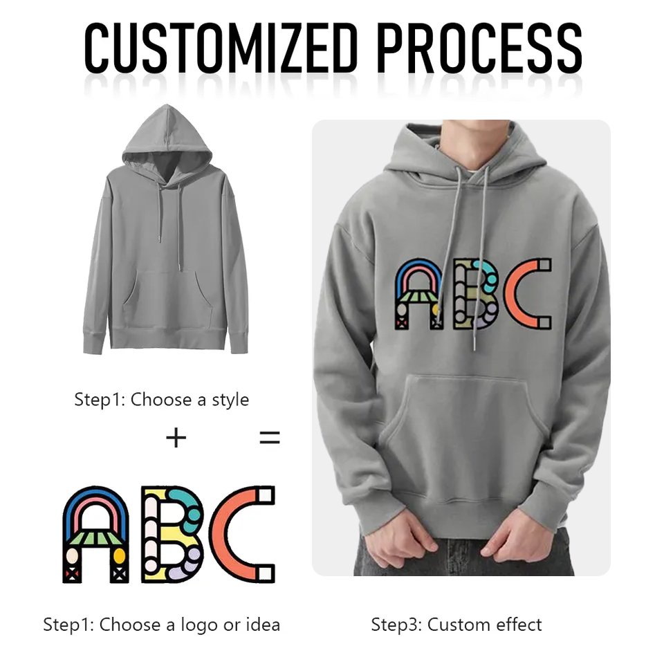 Manufacturer Tracksuit Custom Geometric Texture Embroidery Tracksuits Long Sleeve Polyester Pullover Men's Hoodies & Sweatshirts