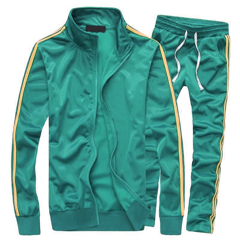 High Quality Custom Logo TrackSuit Plain Jogging Oversize Sweatsuits Zipper Tracksuit For Man