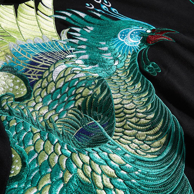 High Quality Embroidery Hoodie Custom Logo Embroidered Graphic Organic Cotton Oversize Men's Hoodies