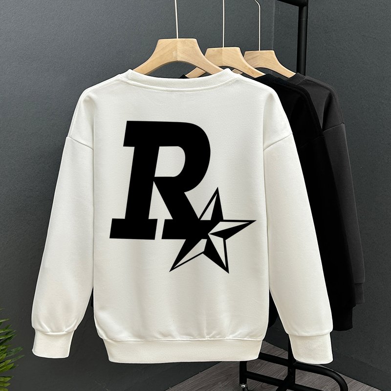 Wholesale new Hoodie men's hoodie 2023 autumn winter men's new hot long slept T-shirt men's high quality printed pullover top