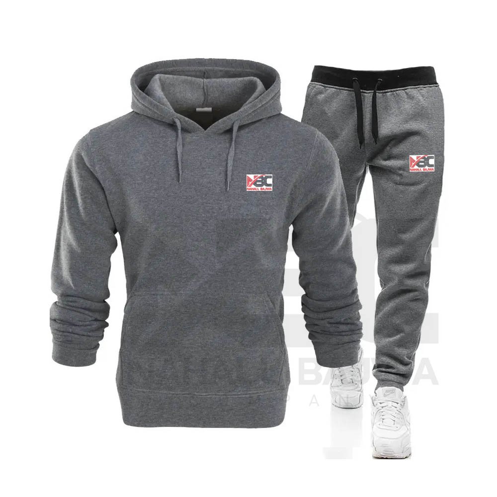 Customized wholesale men's tracksuits designs gym sports Fitness Jogger set Suits