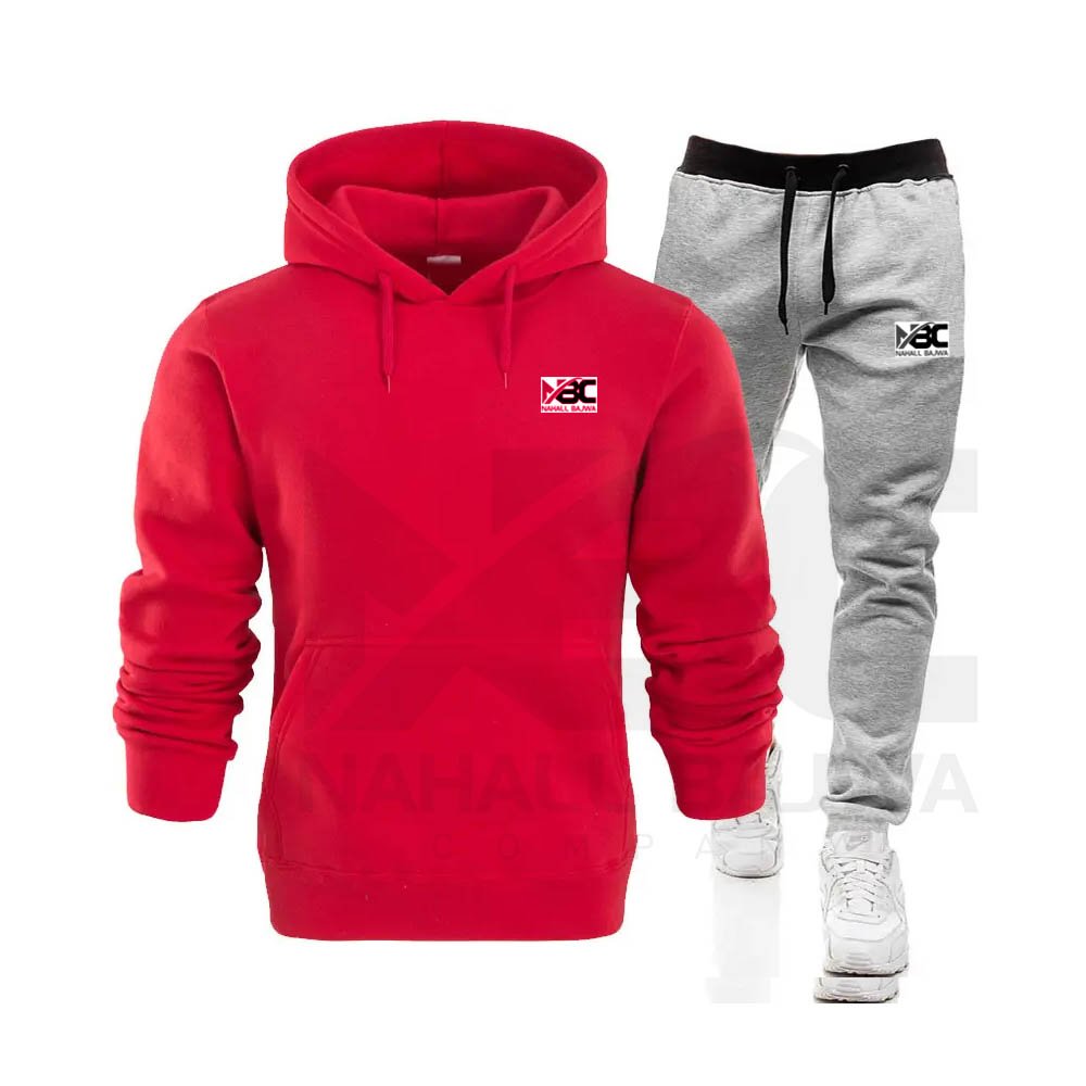Customized wholesale men's tracksuits designs gym sports Fitness Jogger set Suits
