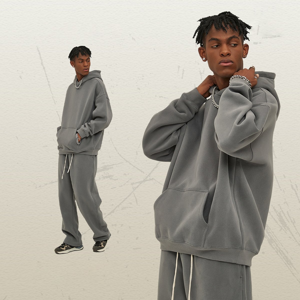 H5412 Hoodies Manufacturer Custom 26 Colors 350 Gsm Cotton Blends Fleece Lined Oversized Hoodies Blank Men's Hoodies