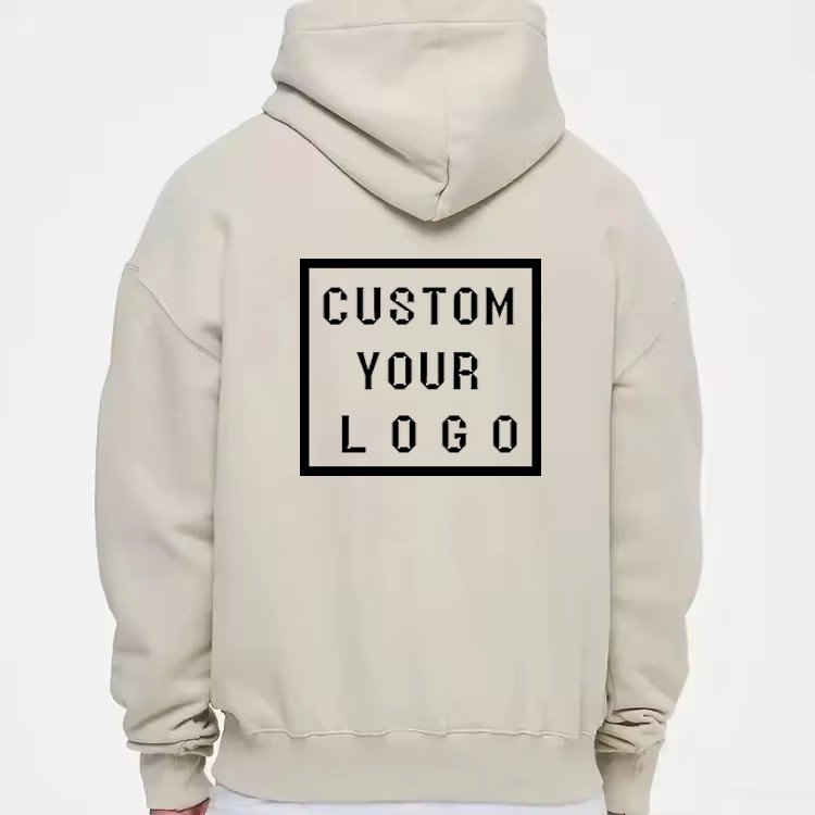 ODM/OEM Wholesale Plus Size Men's Hoodies Zip Up Custom Print Logo Hoodie Heavyweight High Quality Zipper Hoodie