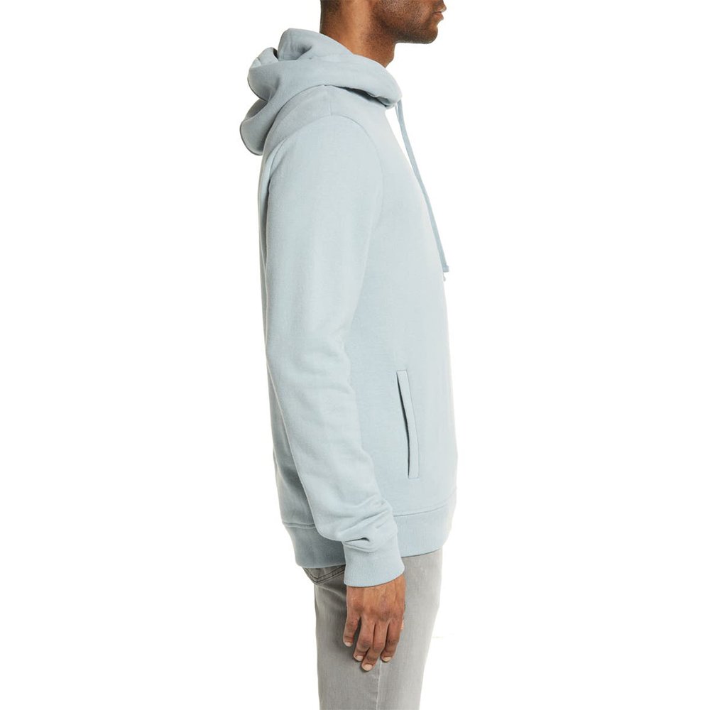 Men Embroidery Fleece Hooded Hoodies Mens Oversized Korean Sweatshirts