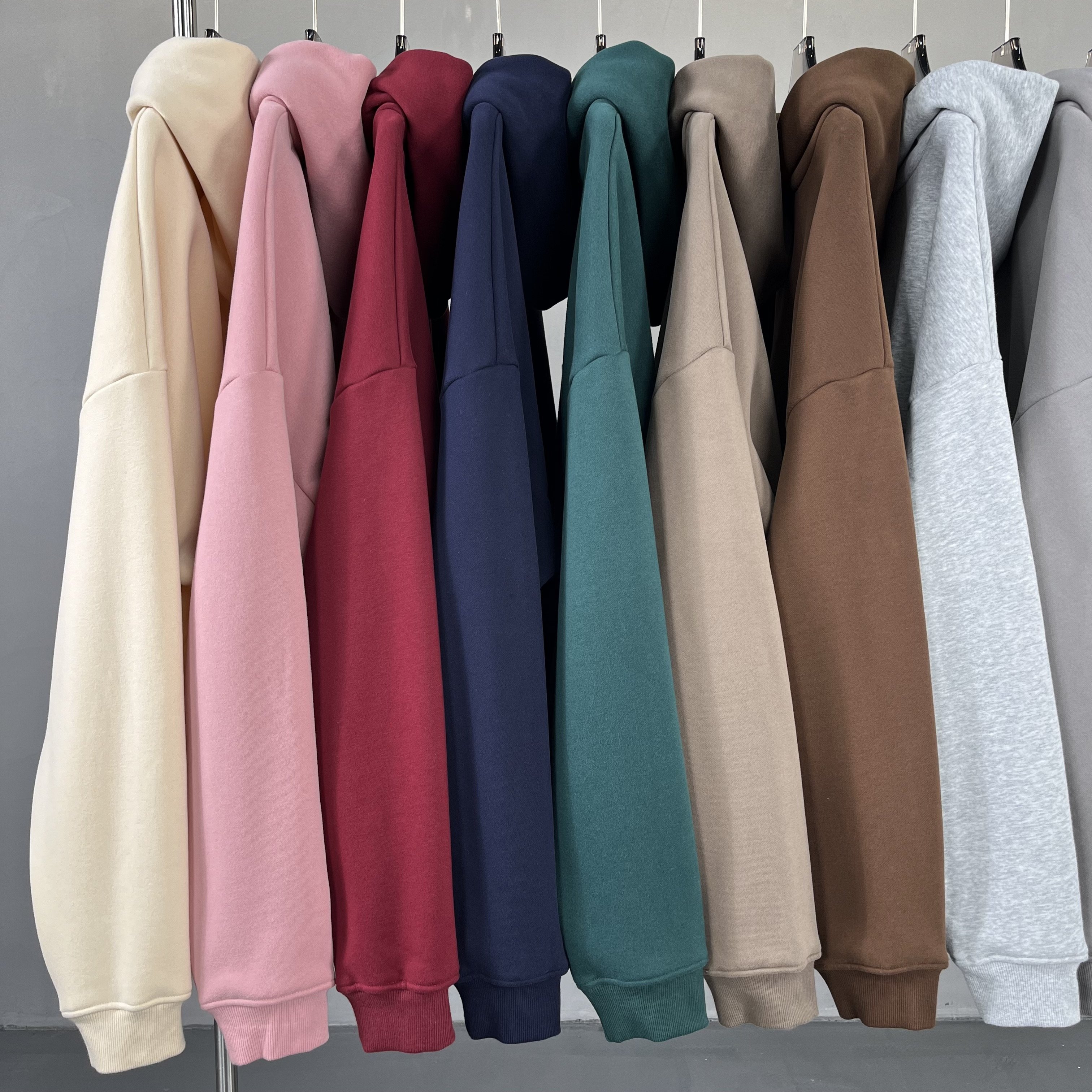 Wholesale High Quality Streetwear 420gsm luxury Hoodies Custom polar fleece Sweatsuit Oversized drop shoulder hoodie for men