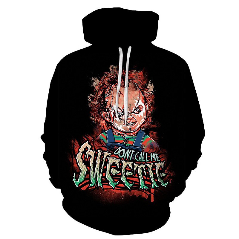 KY hot sale unisex long sleeve 3D print plus size men's hoodies & sweatshirts custom logo vintage hoodie