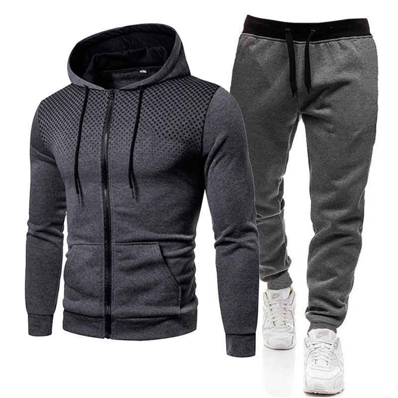Custom Sublimation Polyester Plus Size Tracksuit Men's Casual Tracksuit Zipper Jogging Football unisex sweatsuits