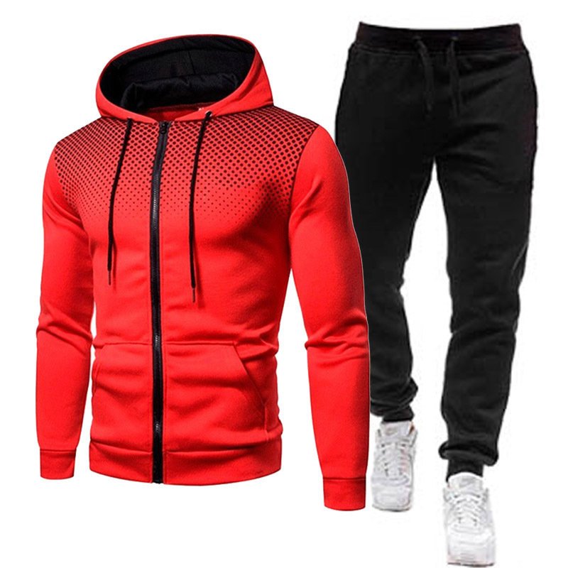 Custom Sublimation Polyester Plus Size Tracksuit Men's Casual Tracksuit Zipper Jogging Football unisex sweatsuits