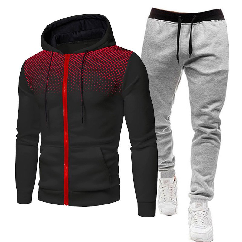 Custom Sublimation Polyester Plus Size Tracksuit Men's Casual Tracksuit Zipper Jogging Football unisex sweatsuits