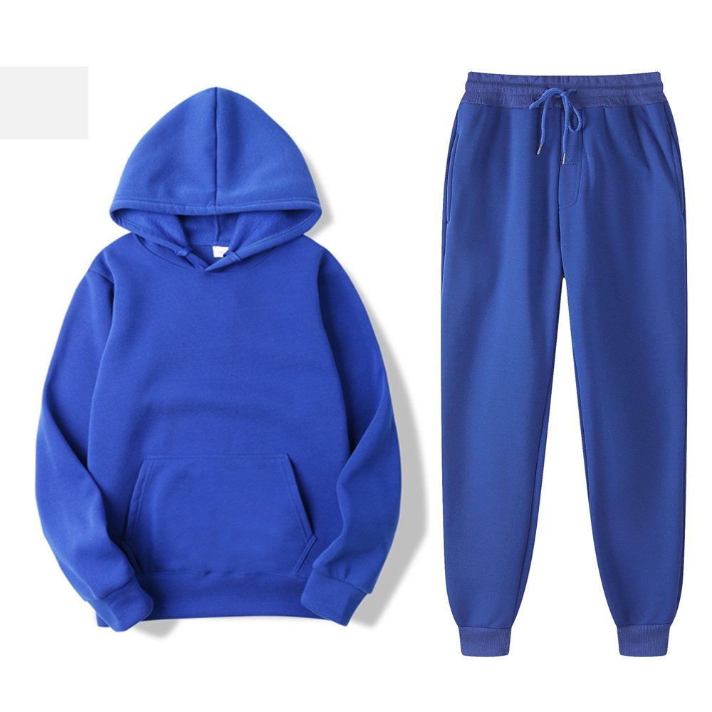 Wholesale manufacturers custom logo high quality 100% cotton tech fleece puff and embroidery print Tracksuit Men's Hoodies