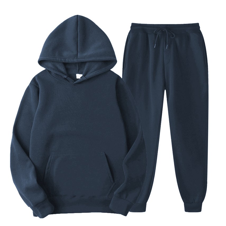 Wholesale manufacturers custom logo high quality 100% cotton tech fleece puff and embroidery print Tracksuit Men's Hoodies